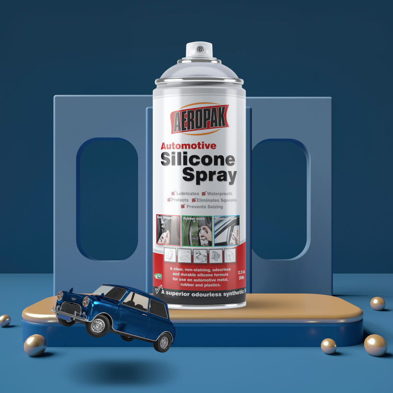 Car Care Detailing Aerosol Spray Products Silicone Lubricant Spray