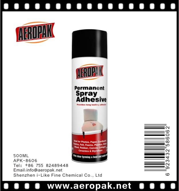 AEROPAK Pegamento en spray adhesivo permanente super fuerte