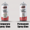 Aerosol Multi Purpose Temporary Glue Spray Adhesive for Fabric Removable