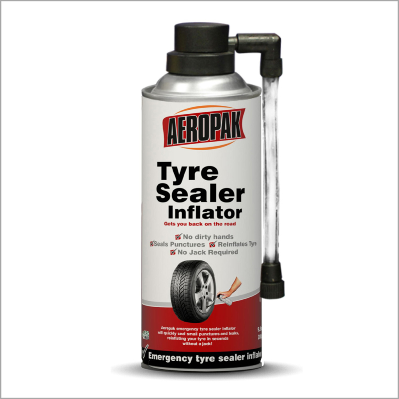 AEROPAK 450ML Tyre Sealer Inflator Spray tyre repair spray free sample