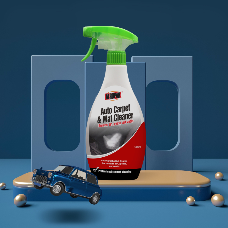 Aeropak 500ml Car Cleaning Products Carpet Mat Cleaner Spray