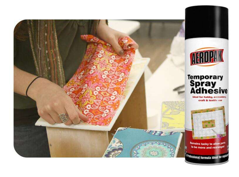 AEROPAK Temporary Fabric anti Adhesive Spray Glue
