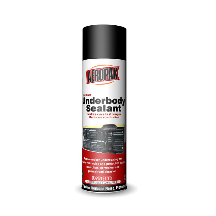 Car Rubber Protective Coating Aerosol Rubberized Undercoating Spray