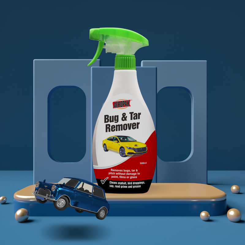 Aeropak 500ml Car Cleaning Products Bug Tar Remover Spray