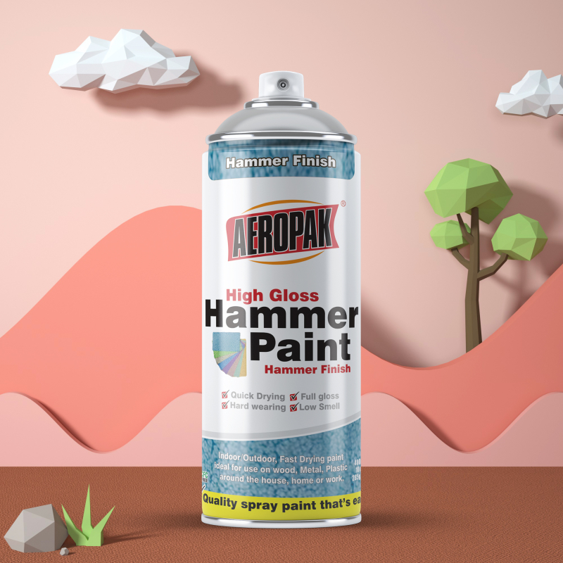 Aerosol 400ml Hammer Finish Paint Spray