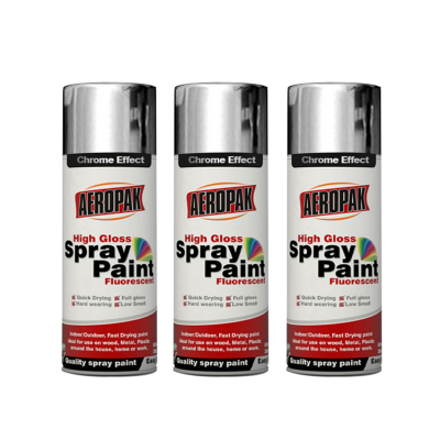 Aeropak brands Mirror Chrome Spray Paint