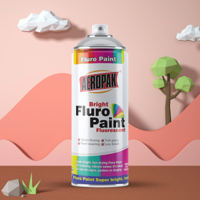 Wholesale Aerosol 400ml Fluorescent Paint Spray
