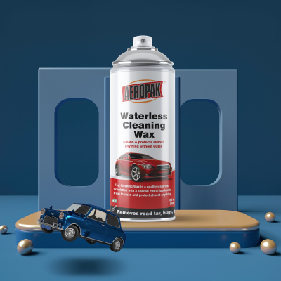 Car Care Products Aerosol Waterless Car Wax Polish Spray