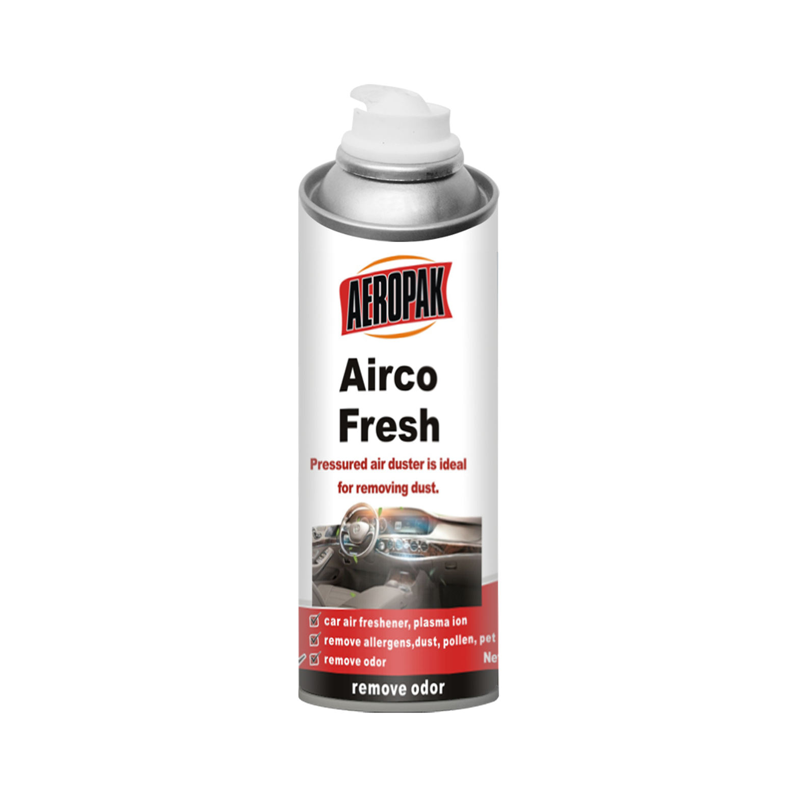 AEROPAK 200ML Airco Fresh for remove allergens and dust with MSDS certificate