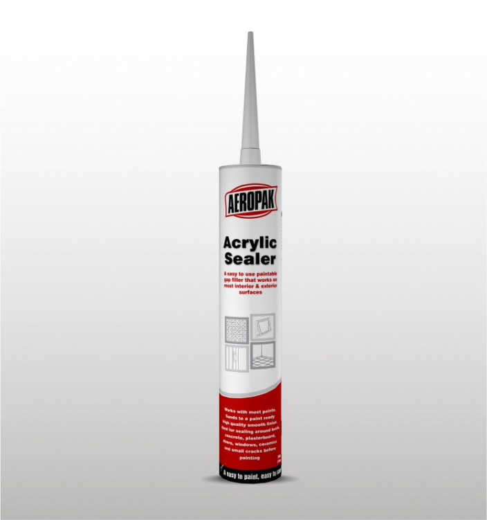 AEROPAK fast dry Acrylic Latex Caulk Plus Silicone Sealant