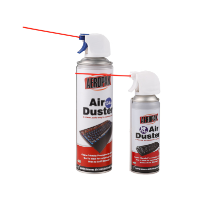 R134a Compressed Air Can Duster Spray Computer Keyboard Camera Cleaner