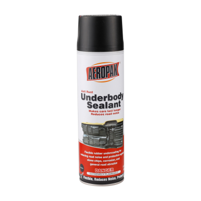 Car Care Chassis Armor Rubberized Coating Black Undercoating Spray
