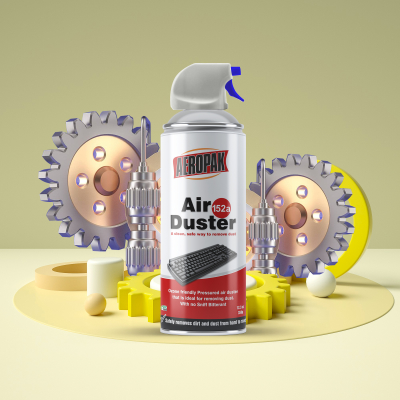 Computer Keyboard Camera Compressed Canned R152a Air Duster Spray