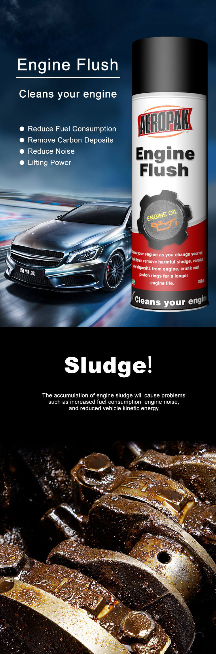 Effective Engine Flush cleaning Motor Flush Engine Cleaner