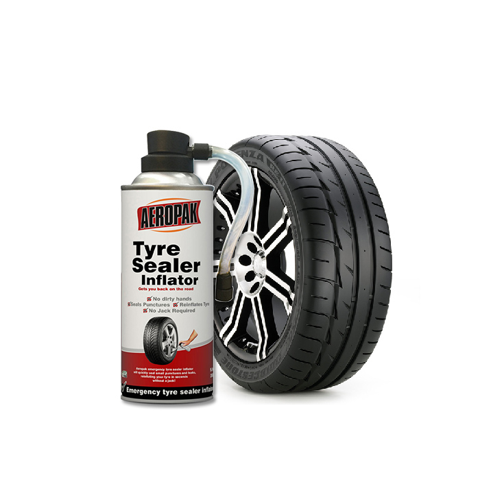 AEROPAK tyre mounting paste flatfix Tire Inflator foam spray