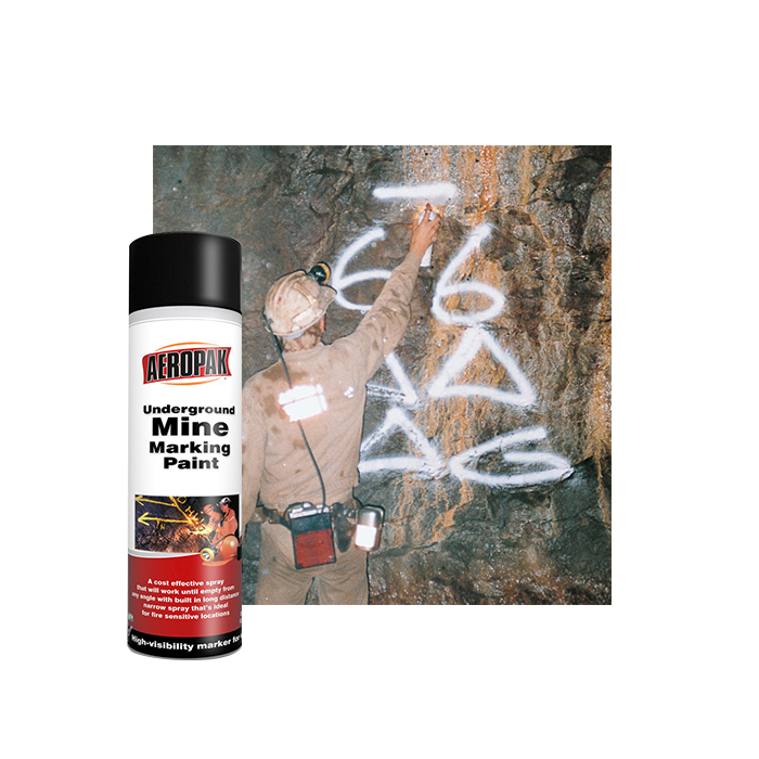 Aeropak Non-Flammable Cheap Free Sample Underground Mine Marking Spray Paint