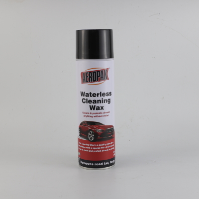 Car Care Products Aerosol Waterless Car Wax Polish Spray