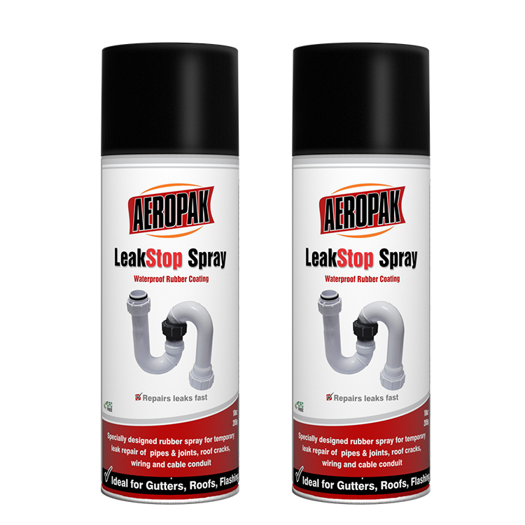 Leak Seal Flexible Rubber Coating Spray Paint for Stop Leaks