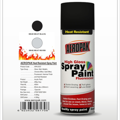 Aeropak Hammer Finish Spray Paint with acrylic