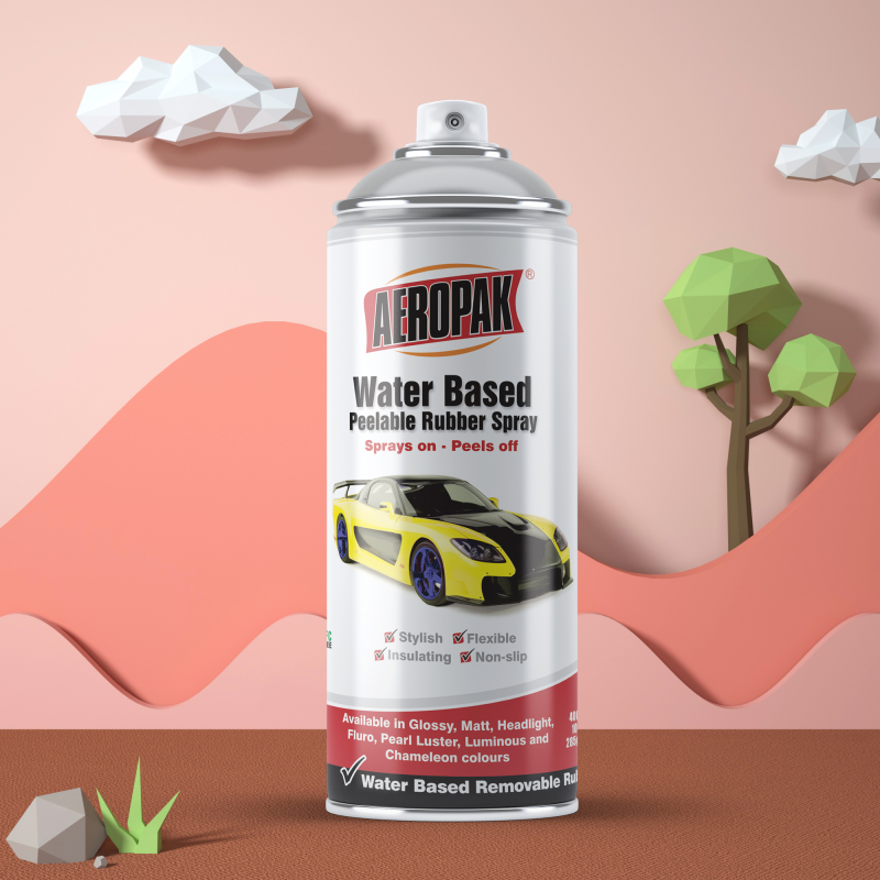 Aerosol Removable Water Based Rubber Paint Spray