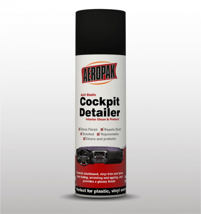 AEROPAK car care products for Cockpit Detailer