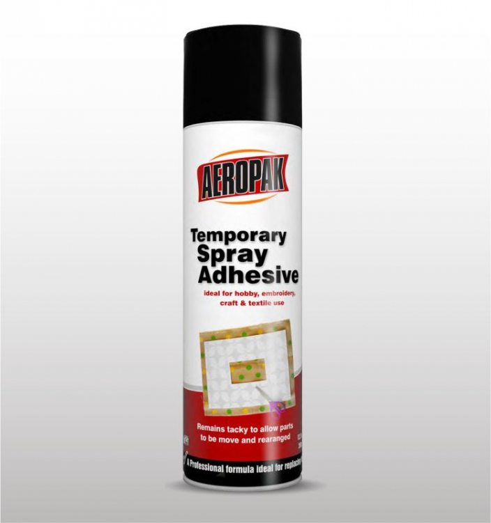 AEROPAK Removable Liquid Embroidery Adhesive Spray Temporary Glue