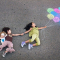Aeropak 400ml Erasable Washable Removable Temporary Graffiti Chalk Spray Paint for kids drawing