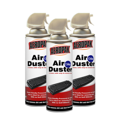 Factory Directly Supply auto air duster spray for keyboard cleaning can clean computer/ camera cleaner