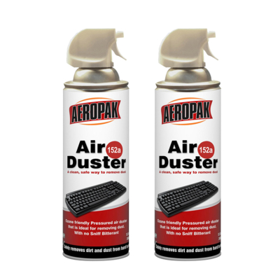 Aeropak 152A canned synthetic Air Duster spray