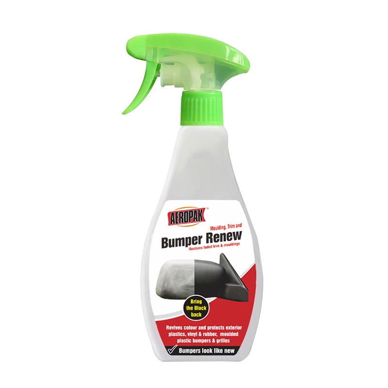 Auto Exterior Cleaning  Car Black Plastic Bumper Cleaner Spray