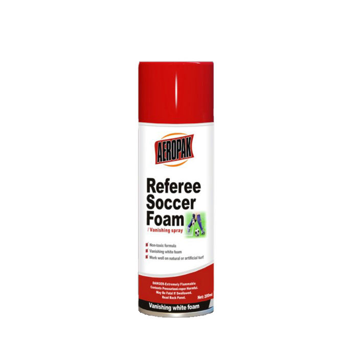 China supplier Aeropak 200ml Referee Soccer Foam Spray