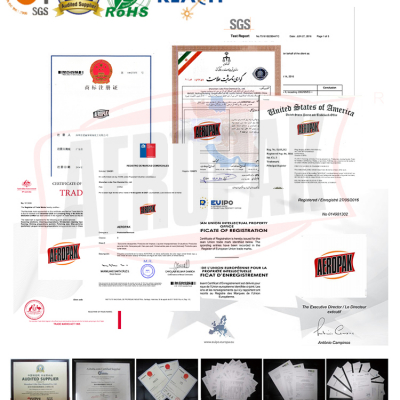 AEROPAK spumam elisam polyurethane/ high temp PU foam spray tube/gun type 750ml manufacturer ROHS certificate