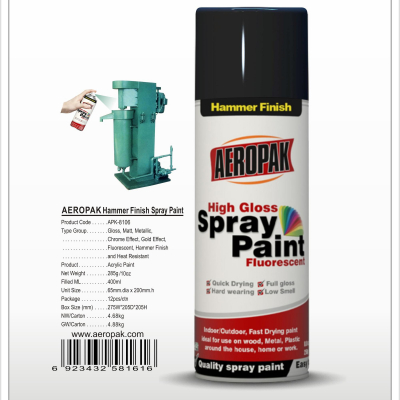 Aeropak Cheap Handy Hammer Finish Aerosol Spray Paint