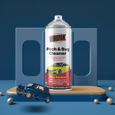 Car Detailing Care Products Aerosol Can Pitch Cleaner Spray