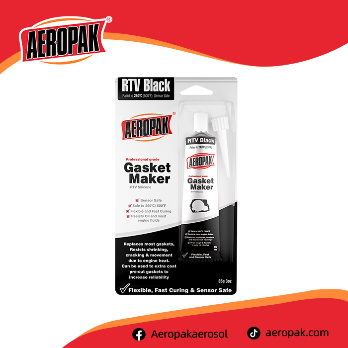 APK-8638 Gasket Maker Black